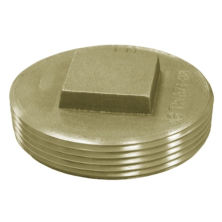 Jones Stephens 4in. Raised Head Code Pattern Plug P59400